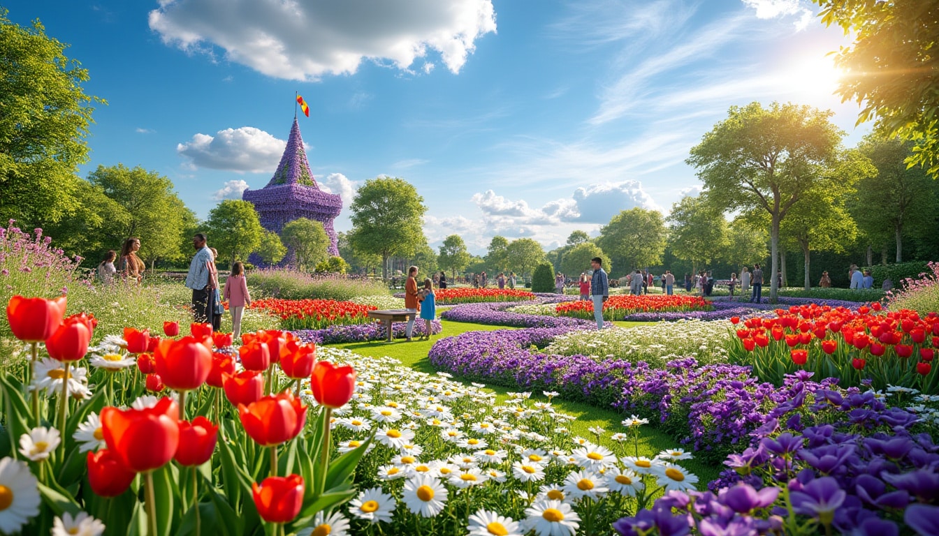 plongez dans l'univers coloré du garden en fleurs de cabourg ! cet événement incontournable vous invite à admirer des compositions florales éblouissantes et à vivre une expérience sensorielle unique. ne manquez pas cette célébration de la nature et de la créativité florale !