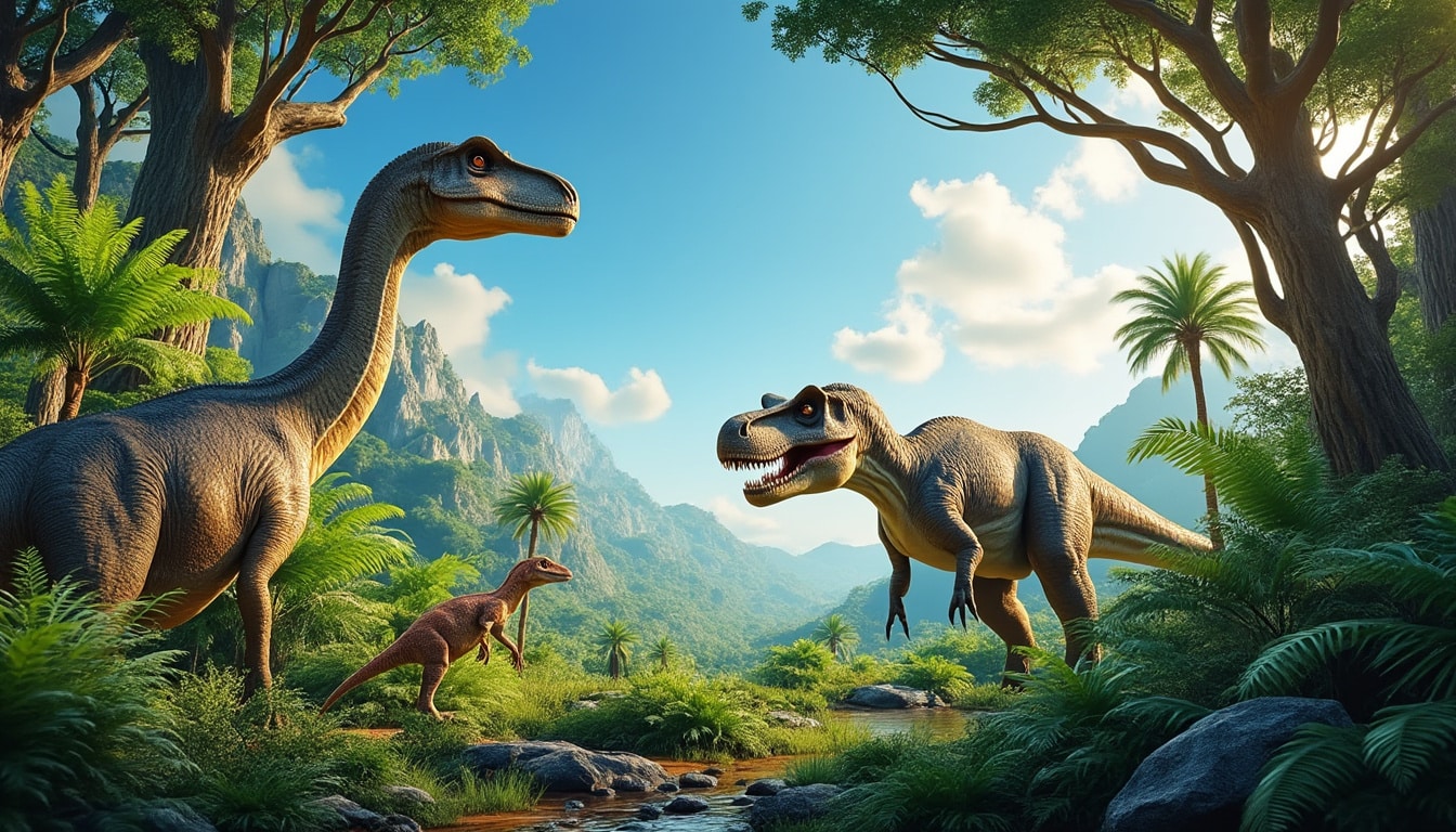 découvrez le jardin des plantes dinosaure, une expérience immersive qui vous plonge au cœur du temps des géants. explorez des reconstitutions spectaculaires et apprenez tout sur ces créatures fascinantes qui ont peuplé notre planète. un voyage inoubliable pour toute la famille!