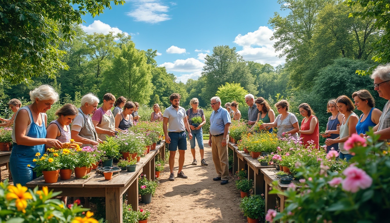 participez à 'nature en fête' à raimbeaucourt, un samedi convivial consacré au troc de plantes et aux conseils de jardinage. découvrez des échanges enrichissants et des astuces pratiques pour embellir votre jardin tout en partageant votre passion pour la nature.