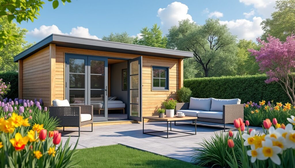 découvrez notre abri de jardin en promotion sur amazon et préparez votre espace extérieur pour le printemps ! offrez à vos plantes et outils un abri idéal tout en profitant d'un excellent rapport qualité-prix. ne manquez pas cette occasion pour embellir votre jardin !