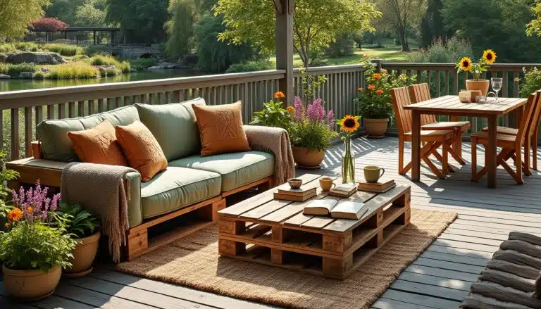 découvrez comment transformer votre terrasse en un espace convivial et unique grâce à des meubles d'extérieur diy réalisés avec des palettes. inspirez-vous de nos idées créatives et apprenez des techniques simples pour personnaliser votre mobilier et profiter pleinement de votre extérieur.