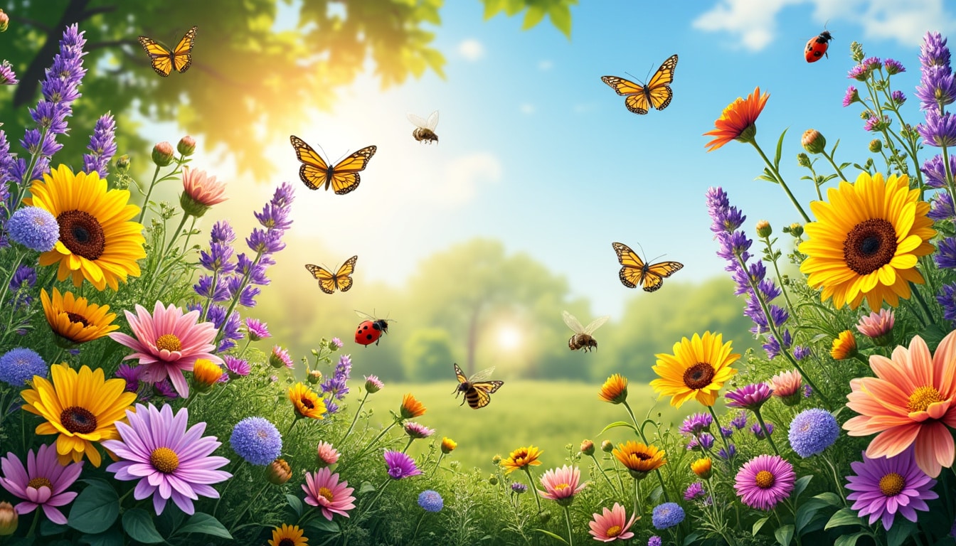 découvrez les meilleures plantes à intégrer dans votre jardin pour attirer insectes pollinisateurs et enrichir la biodiversité. apprenez à créer un écosystème florissant tout en embellissant votre espace extérieur.