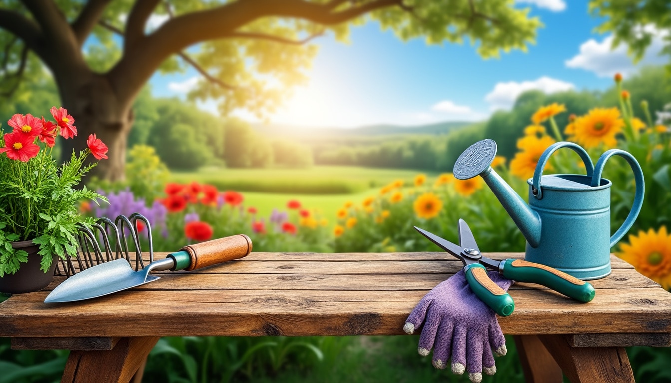 découvrez notre sélection d'outils de jardinage indispensables à petit prix pour transformer votre jardin en un espace verdoyant et accueillant. profitez de chaque saison avec des équipements adaptés à tous vos projets de jardinage, sans vous ruiner.