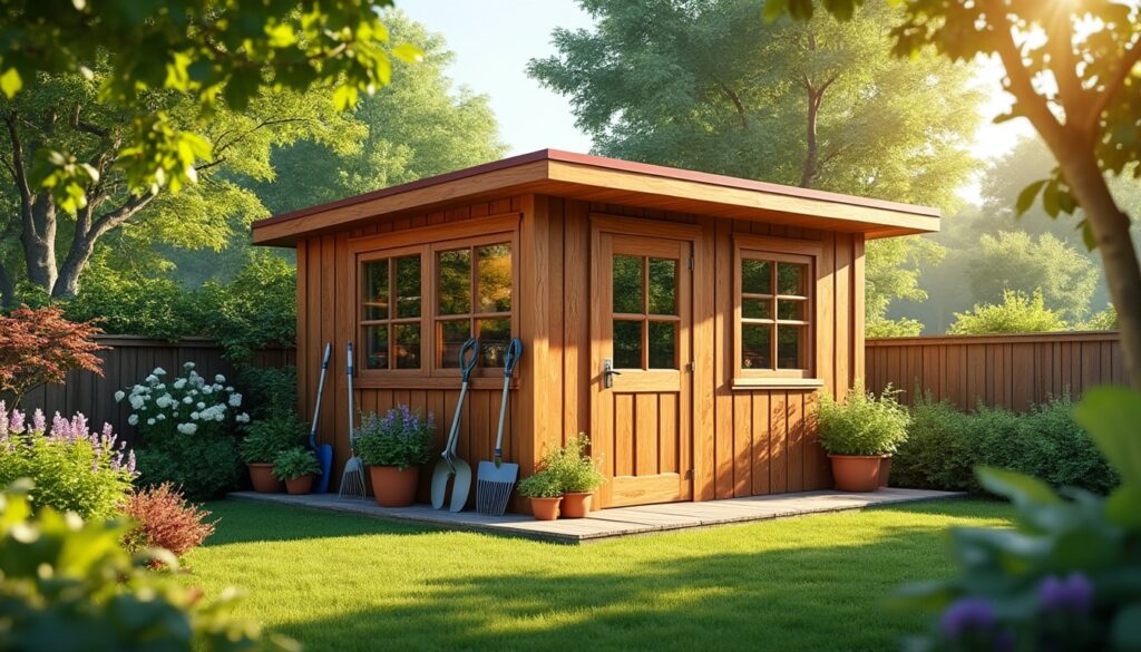 découvrez nos conseils et astuces pour construire un abri de jardin 4x3 avec toit plat. suivez nos étapes détaillées pour réaliser un espace de rangement pratique et esthétique dans votre jardin tout en optimisant l'utilisation de l'espace.