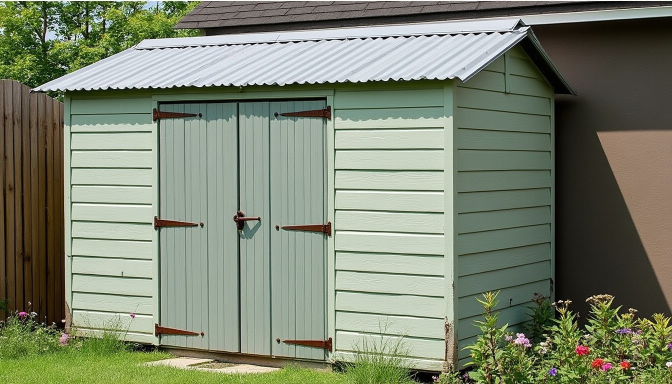 découvrez l'abri de jardin adossé de 5m2, une solution pratique et fonctionnelle pour optimiser votre espace extérieur. idéal pour le rangement d'outils et meubles de jardin, cet abri allie robustesse et esthétique. transformez votre jardin avec cet aménagement incontournable !