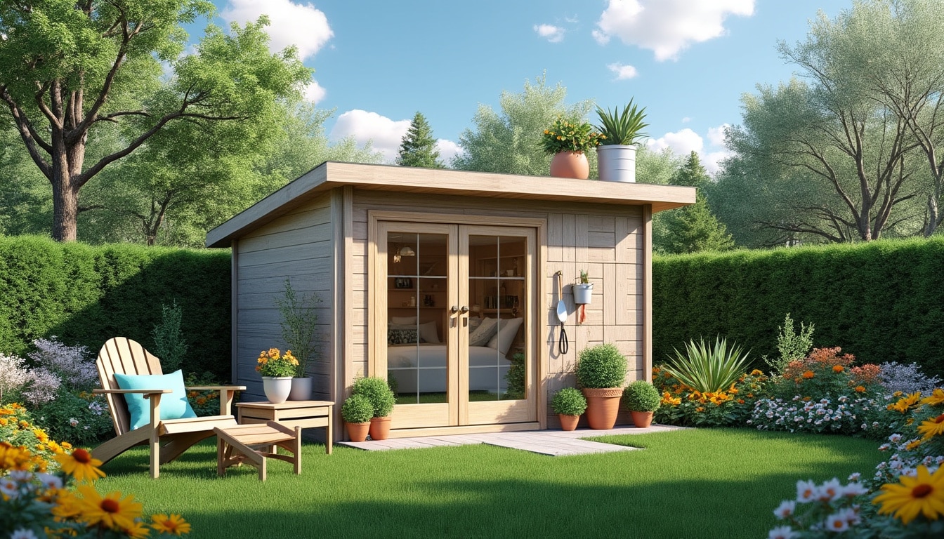 découvrez les avantages d'un abri de jardin 3x4 pour 2025 : optimisation de l'espace, esthétique moderne et durabilité. idéal pour ranger vos outils, accueillir vos plantes ou aménager un coin de détente dans votre jardin, cet abri s'intègre parfaitement à votre extérieur. faites le bon choix pour valoriser votre jardin cet été !