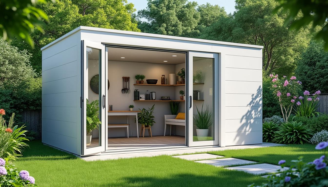 découvrez les nombreux avantages d'installer un abri de jardin avec baie vitrée : luminosité, esthétique et fonctionnalité. transformez votre espace extérieur en un lieu zen et moderne, tout en profitant d'une vue panoramique sur votre jardin.