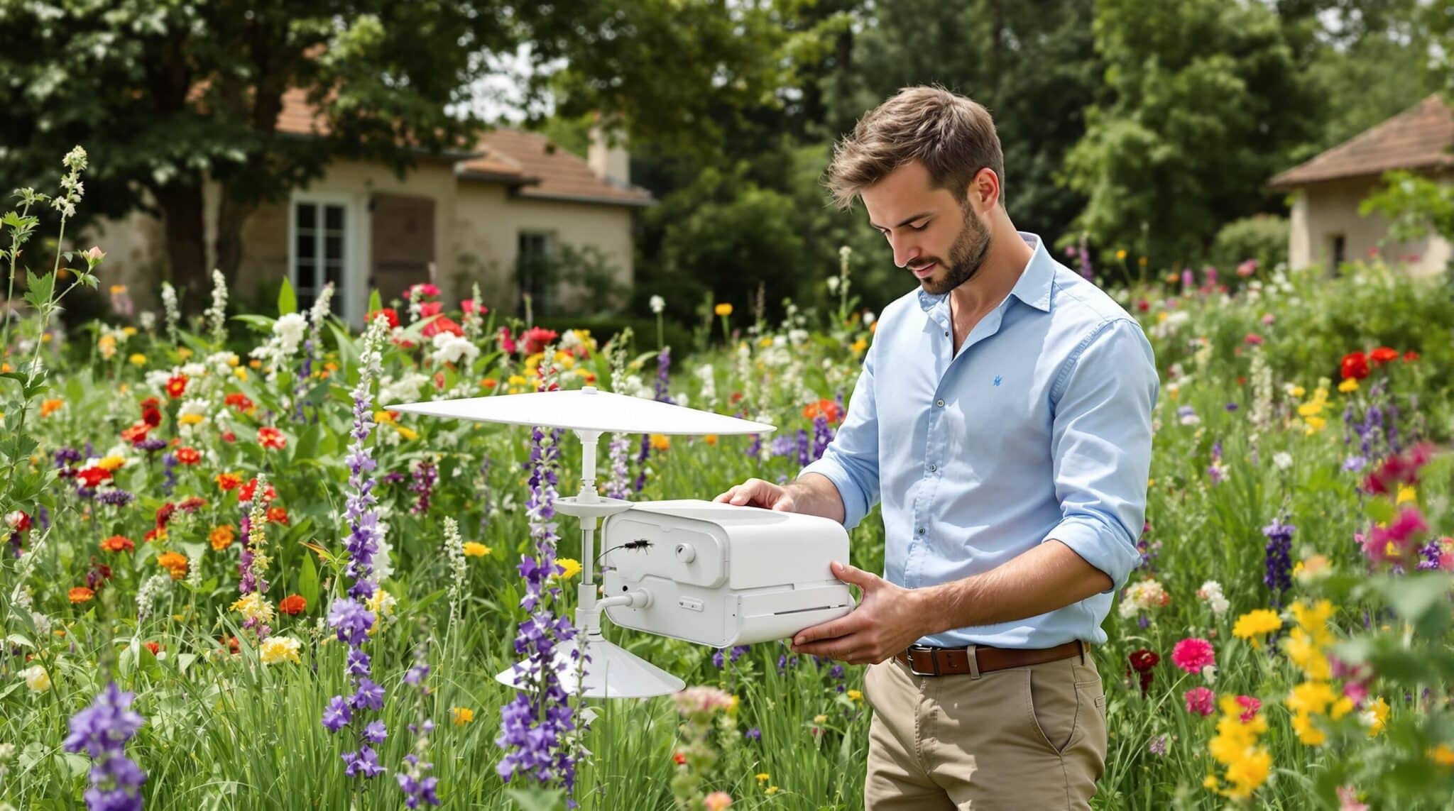 Découvrez le piège à moustiques innovant d'Alexandre Réant, conçu pour éliminer ces nuisibles de manière efficace et écologique. Protégez votre espace extérieur tout en préservant l'environnement. Idéal pour les barbecues et soirées estivales.