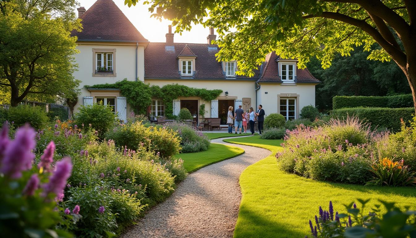 Illustration: Comprendre l’importance de l’aménagement du jardin extérieur devant la maison