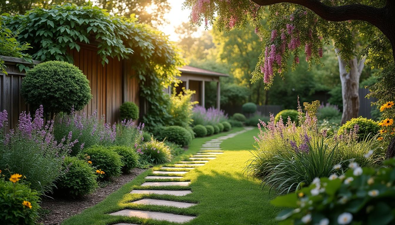 Illustration: Comprendre les spécificités d’un aménagement du jardin en longueur