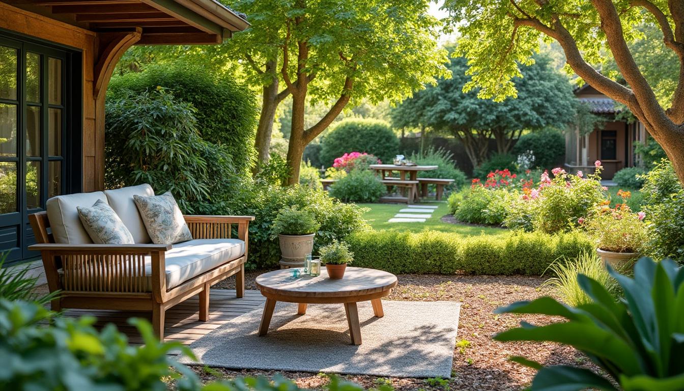 Exemple d’aménagement de jardin : idées, styles et conseils pratiques