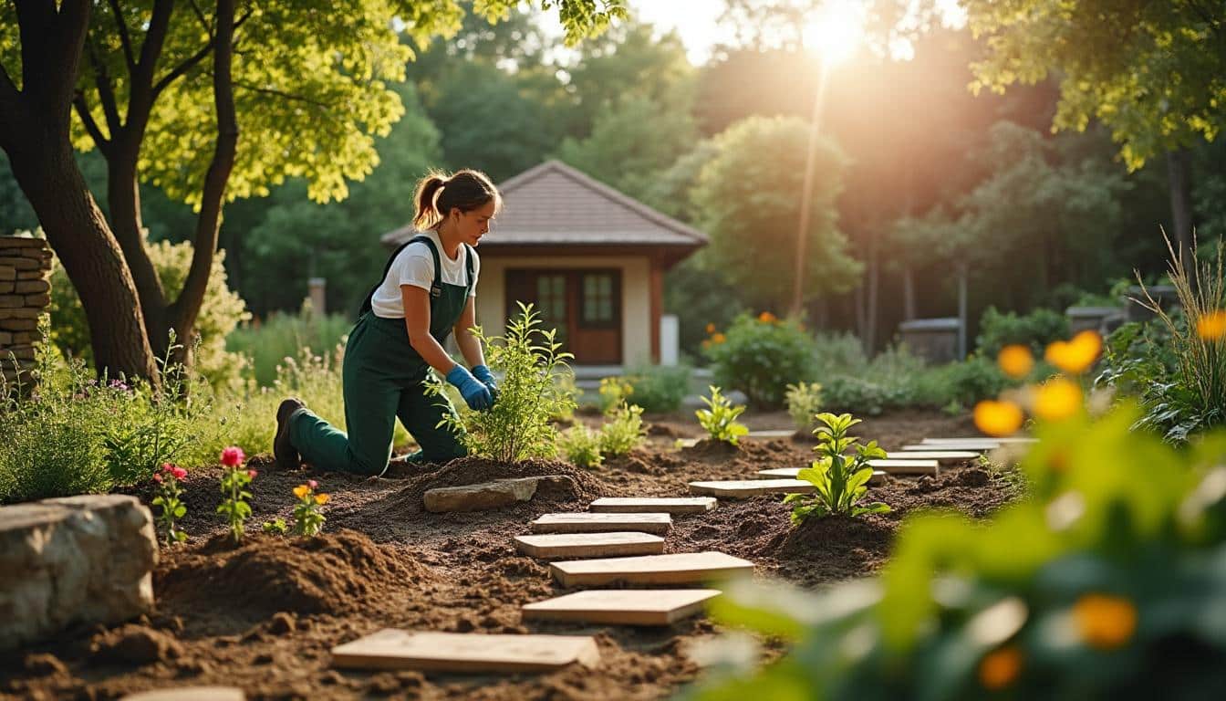 Illustration: Les étapes essentielles pour créer un aménagement de jardin simple