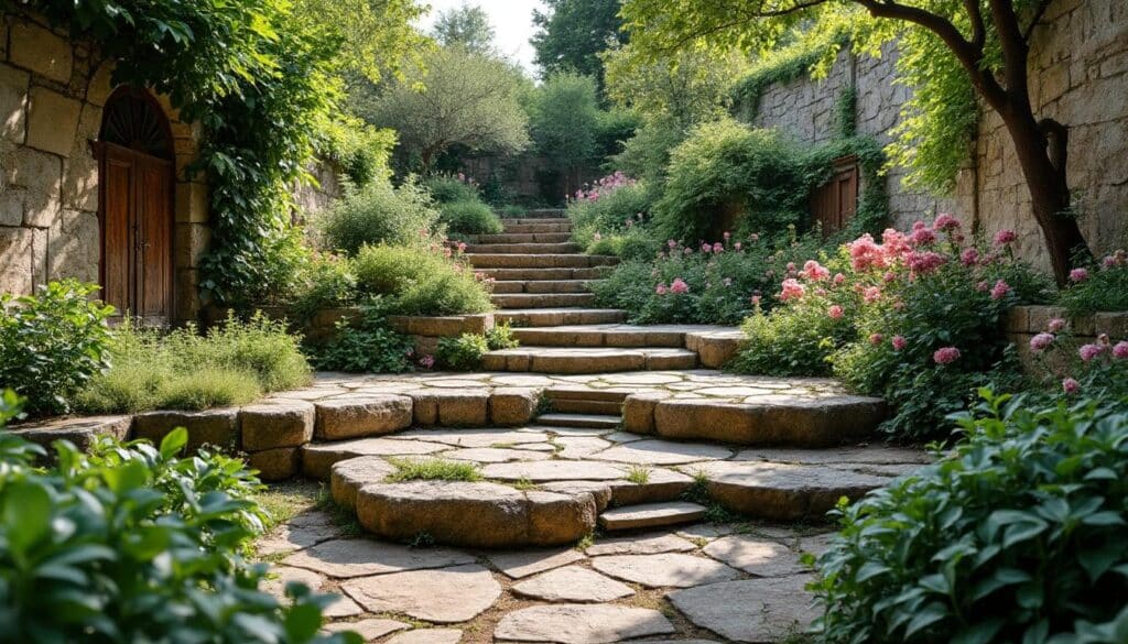 Aménager un jardin en pente : astuces et idées pour un extérieur réussi