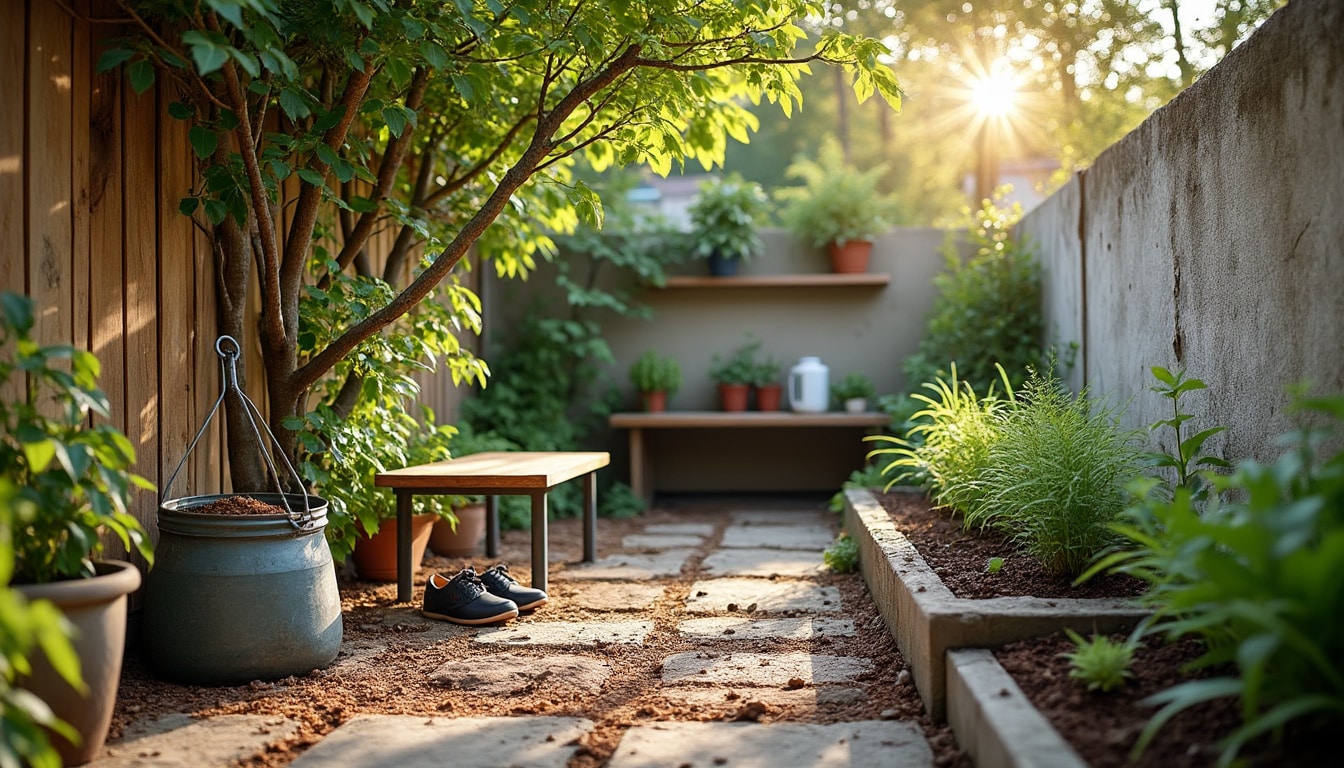 Illustration: Introduction à l’aménagement d’un petit jardin de 10m2