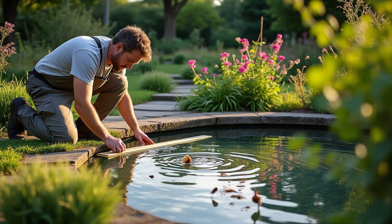 Illustration: Bien choisir l’emplacement et la taille de son bassin de jardin