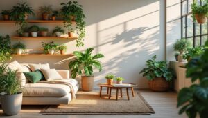 Image mise en avant pour Transformez votre studio en oasis urbaine avec ces astuces déco