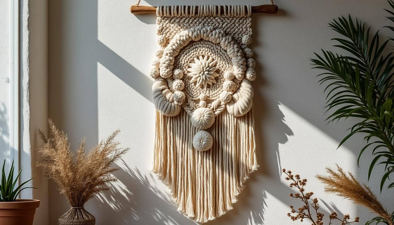 Cadre de macramé à tissage épais et densité élevée : guide complet