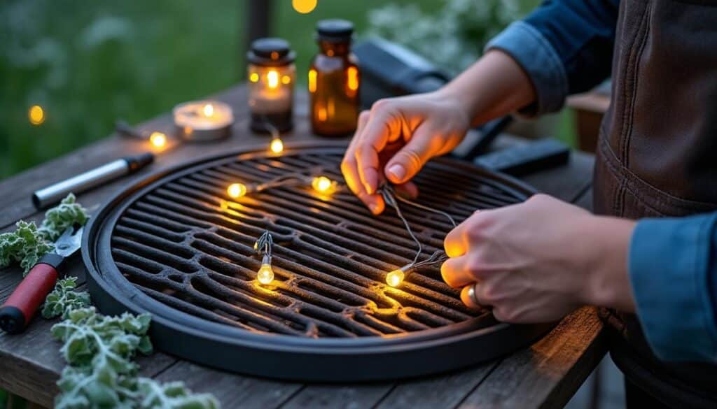 Guirlande lumineuse à fixation grillage rapide : guide et astuces