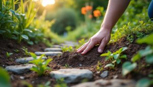 Conseils pour améliorer le drainage avec du gravier sur une pente de jardin
