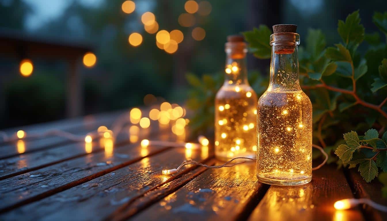 Guirlande lumineuse avec protection silicone contre les intempéries