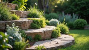 Aménager un talus très pentu : techniques pour stabiliser et végétaliser