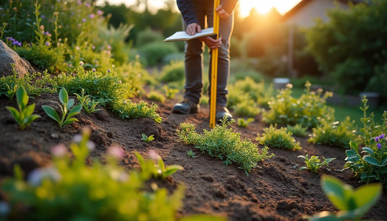 Illustration: Comprendre la pente et le terrain pour mieux planifier son jardin
