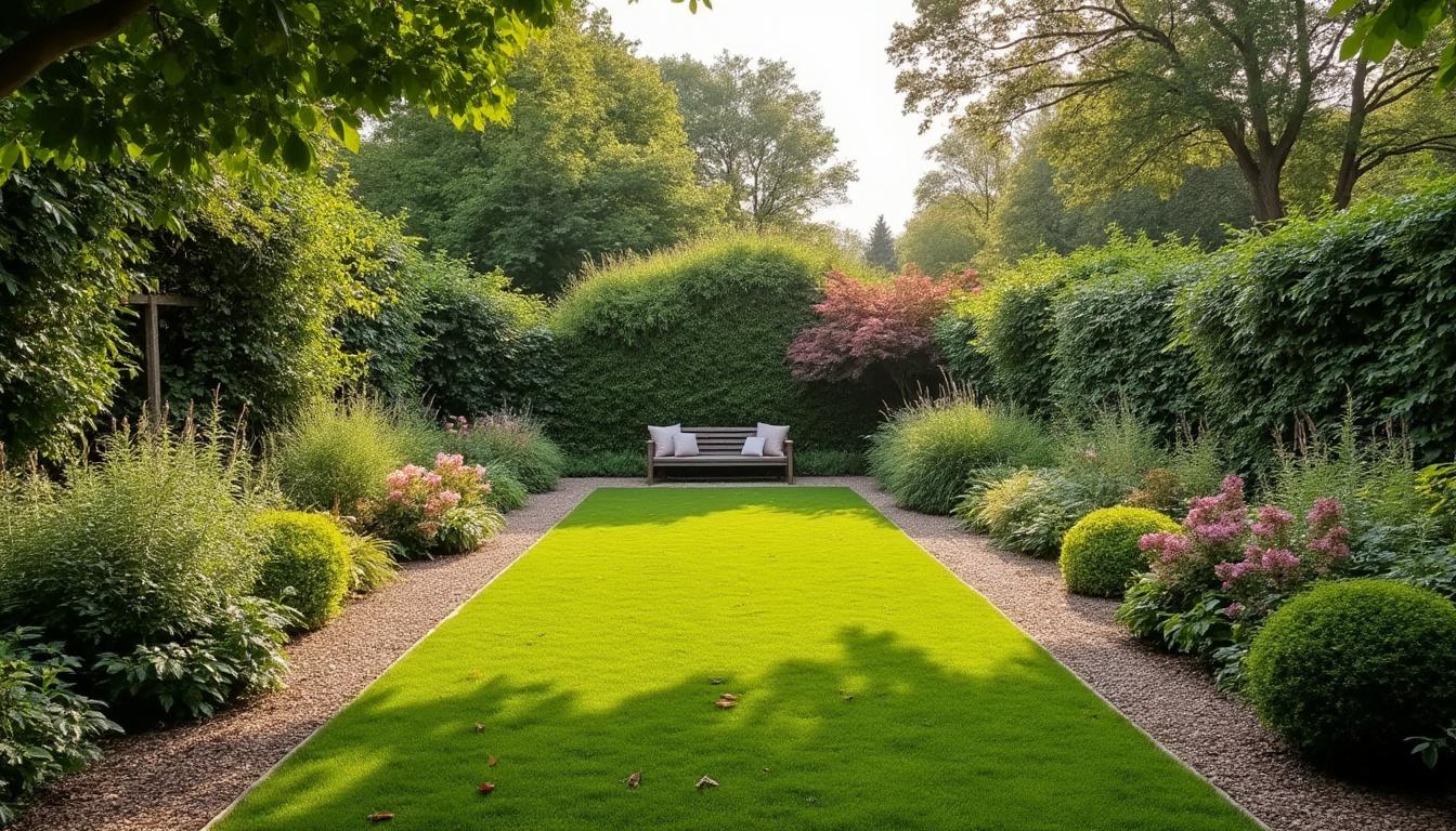 Illustration: Comprendre les spécificités d’un jardin en forme de rectangle