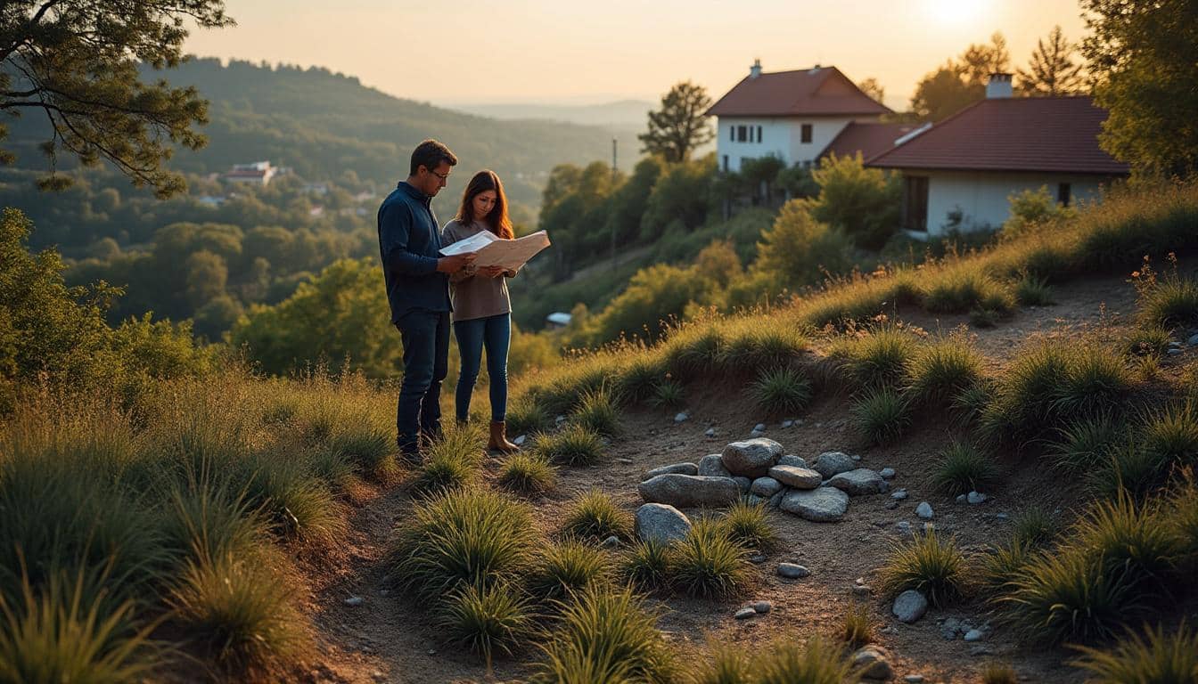 Illustration: Comprendre les spécificités d’un terrain en pente et ses défis