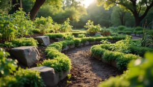 Terrain en pente : solution pour un aménagement stable et esthétique