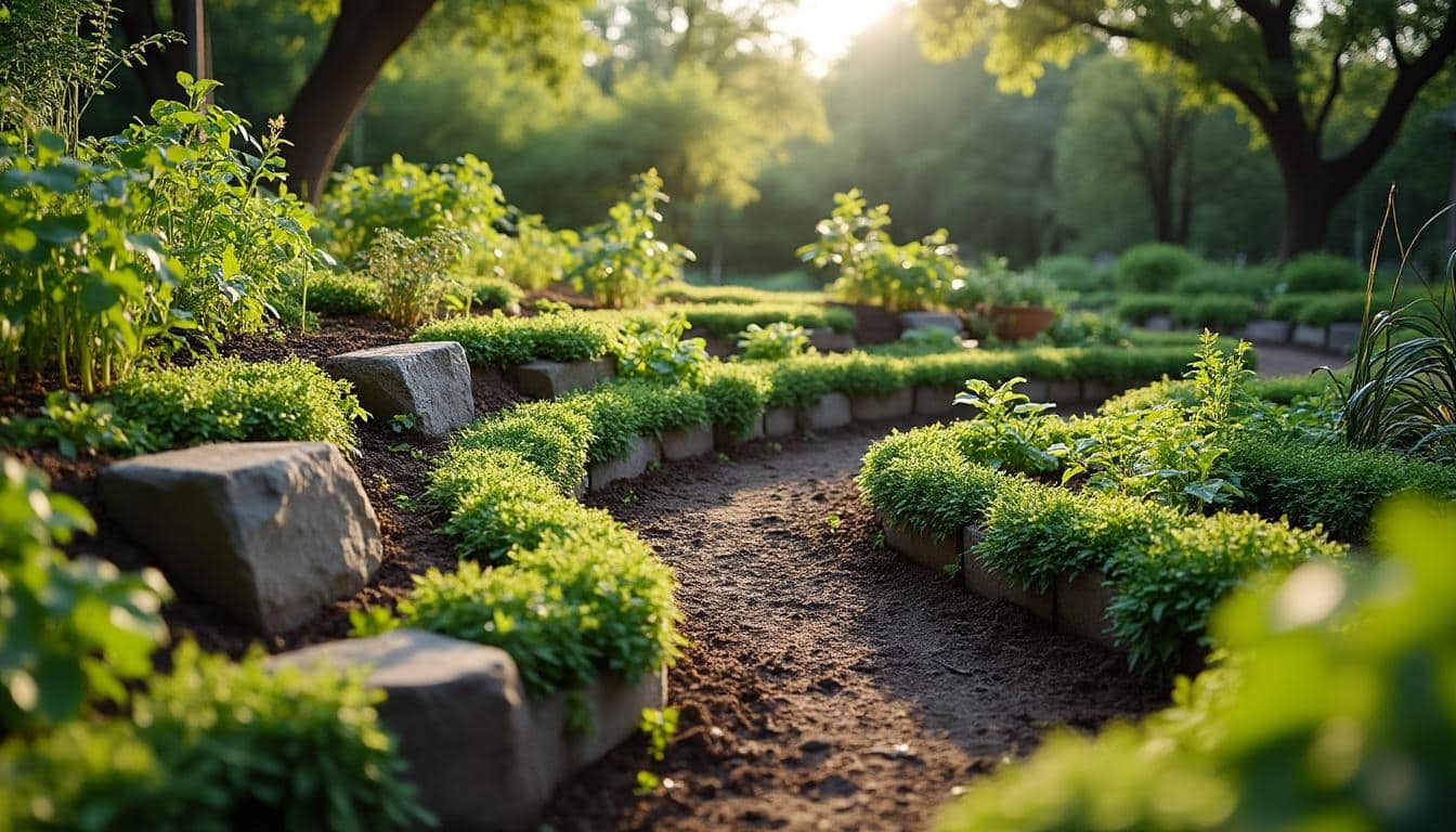 Terrain en pente : solution pour un aménagement stable et esthétique