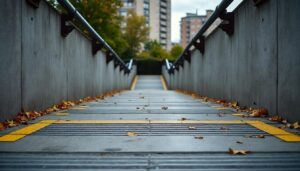 Aménagement de la descente de garage en pente raide : solutions sécurisées