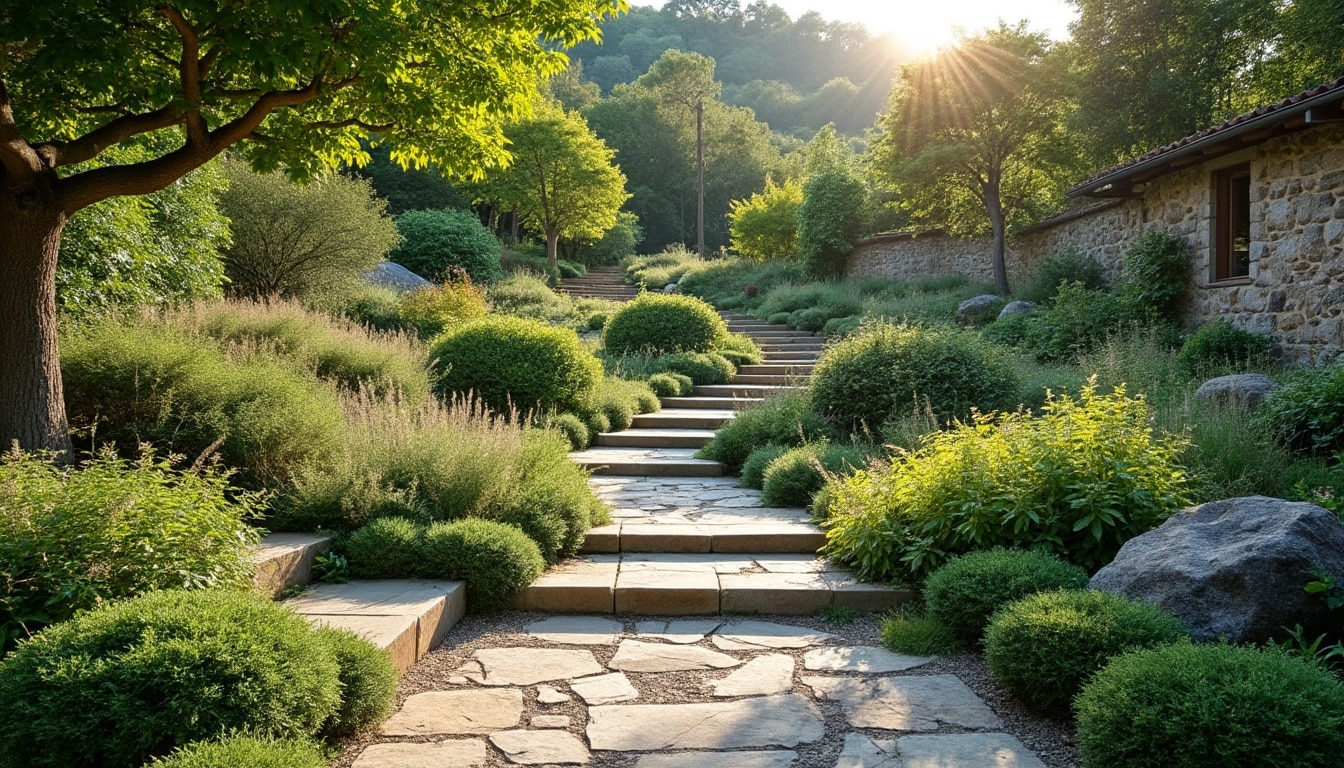Illustration: Comment choisir la meilleure solution pour aménager un jardin en pente forte