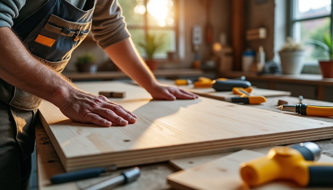 Fabriquer une table en bois facile : guide simple et complet