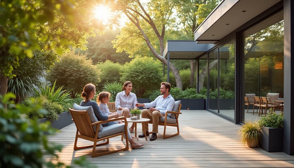Jardin moderne pour la maison : aménager un espace contemporain et fonctionnel