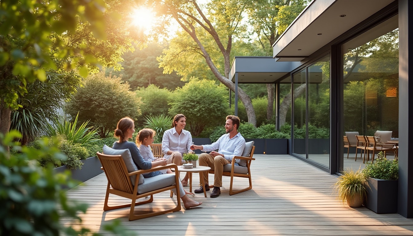Jardin moderne pour la maison : aménager un espace contemporain et fonctionnel
