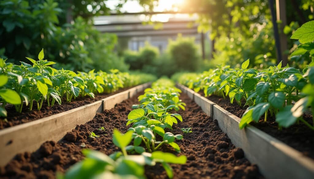 Potager en pente raide : astuces pour un aménagement durable