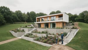 Construire sur un terrain en pente sans se tromper