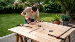 Comment fabriquer une table de jardin en bois